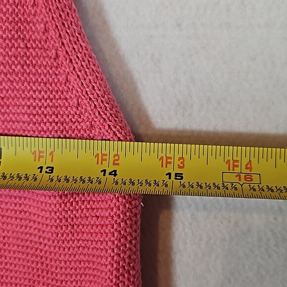 LOFT Pink Sleeveless Knit Button Front Sweater Tank Top - Picture 5 of 7